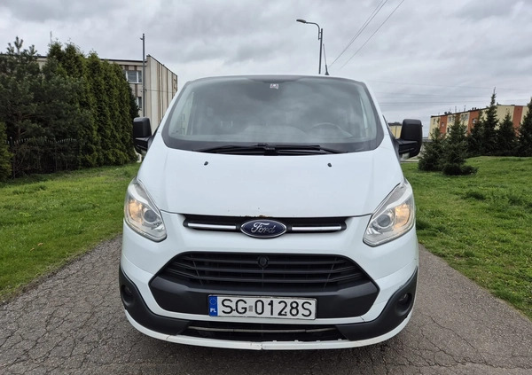 Ford Transit Custom cena 50300 przebieg: 278709, rok produkcji 2016 z Radzionków małe 211